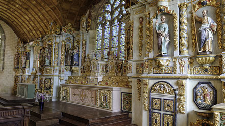 Bild: Chapelle Sainte-Marie du Ménez Hom in der Bretagne 