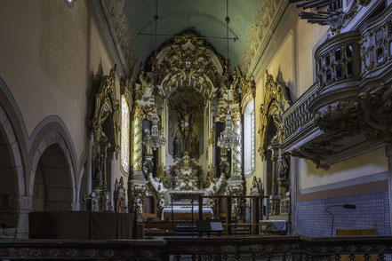 Bild: linker Seitenaltar in der Sé Catedralde Vianado Castelo