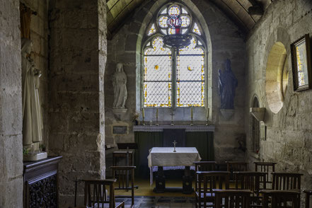 Bild: Südkapelle der Collégiale Notre-Dame-de-l'Assomption in Écouis  