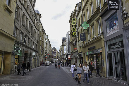 Bild: In der Innenstadt von Metz 