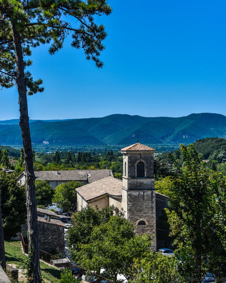 Bild: Église Saint-Pierre in Mirmande, Drôme