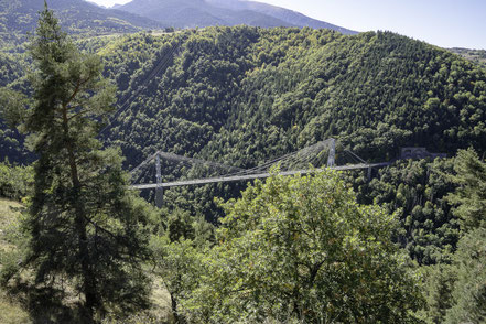 Bild: Point de vu du Pont Gisclard in den Pyrenäen 