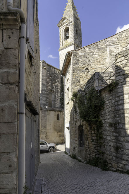 Bild: Rue de l´Église in Barjac 