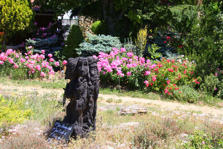 Bild: Jardin de l´Abbaye de Valsaintes, Simiane-la-Rotonde