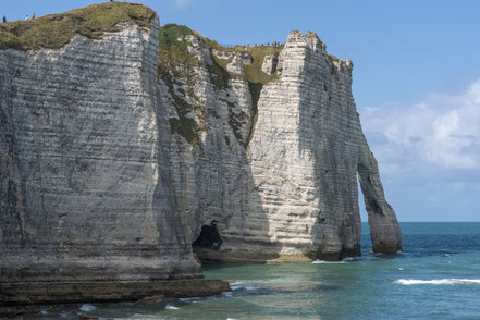 Bild: Felsenküste Étretat, Porte d´Aval