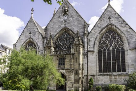 Bild: Fassade der Église Saint-Vivien de Rouen