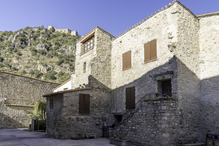 Bild: Blick zum Fort Libéria in Villefranche-de-Conflent