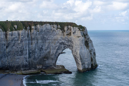 Bild: Klippen von Ètretat in der Normandie, Frankreich