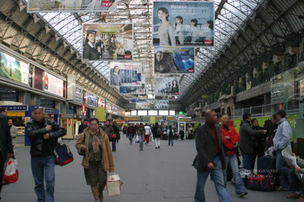 Bild: Gare de l´Est in Paris 