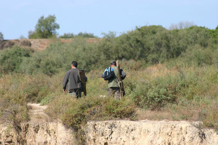 Bild: Jäger in der Camargue, Provence