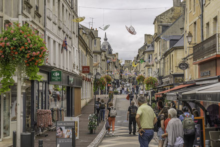 Bild: Rue Saint-Jean in Bayeux
