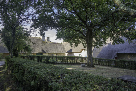 Bild: Village de Kerhinet in der Gemeinde St.-Lyphard im "Parc naturel régional de Brière" 