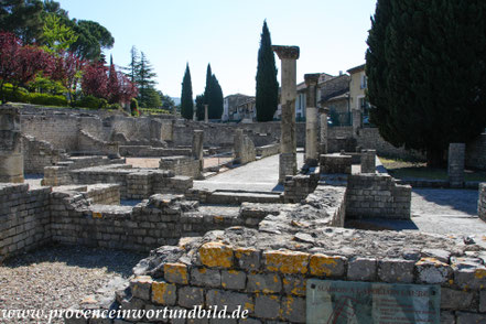 Bild: Vaison-La-Romaine, römische Ausgrabungen