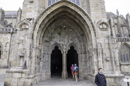 Bild: Bild: Kathedrale Saint-Tugdual in Tréguier in der Bretagne 