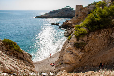 Bild: Wanderung an der Côte Bleue in der Calanque de l´Éverine