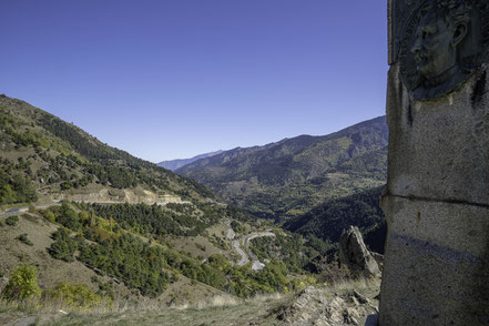 Bild: Point de vu du Pont Gisclard in den Pyrenäen 