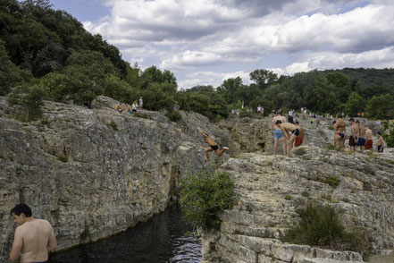 Bild: Cascades de Sautadet bei La Roque-sur-Cèze 