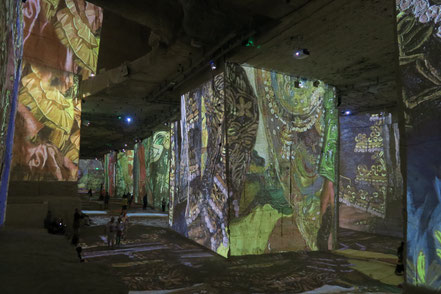 Bild: Carrières de Lumières in Les Beaux-de-Provence