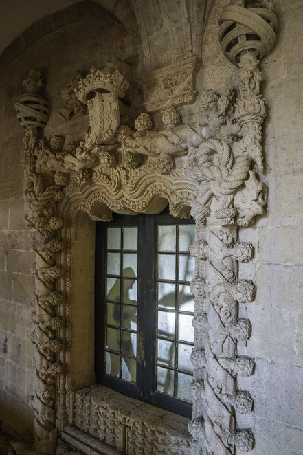 Bild: Manuelinisches Fenster im Convento de Cristo von Tomar