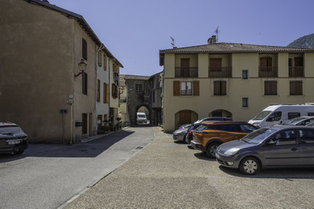 Bild: Tarascon-sur-Ariège im Département Ariège, hier Port d´Espagne