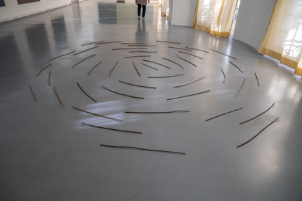  Bild: Collection Lambert in Avignon, hier Werk von Richard Long