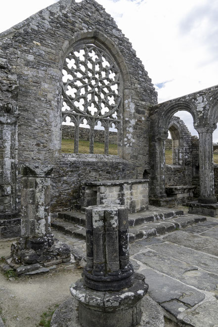 Bild: Blick auf den Chor der  Chapelle de Languidou in Plovan