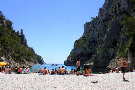 Bild: Calanque d´en Vau bei Marseille, Provence, Frankreich