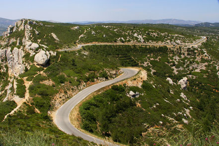 Bild: Route des Crêtes bei Cassis am Cap Canaille