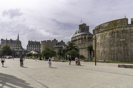 Bild: Wohnmobilreise Normandie, hier Saint-Malo