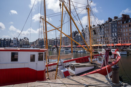 Bild: Honfleur im Département Calvados in der Normandie  hier Église Sainte-Catherine 