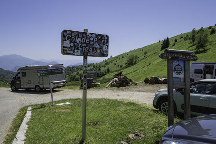 Bild: Wohnmobilreise in die Hochpyrenäen hier Col de Port 