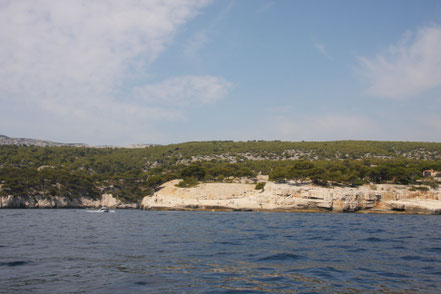 Bild: Einfahrt in Calanque de Port Miou