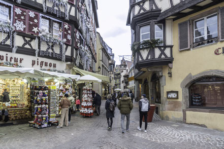 Bild: Rue des Marchandes in Colmar