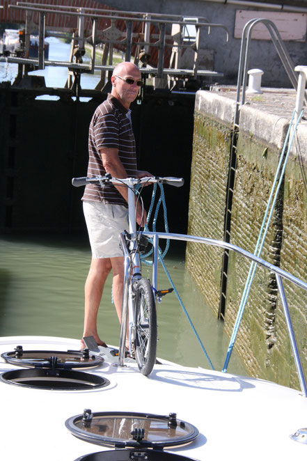 Hausboot-Tour auf dem Canal de Montech, Canal Latéral à la Garonne und Petite Baise 