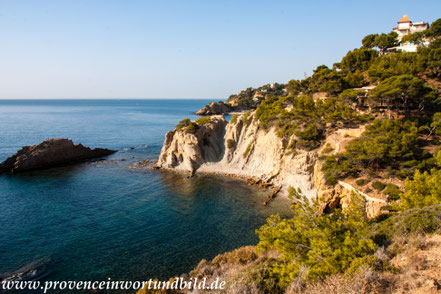 Bild: Wanderung an der Côte Bleue über der Calanque des Anthénors