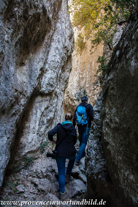 Bild: Wanderung in der Gorges de Régalon, Luberon  