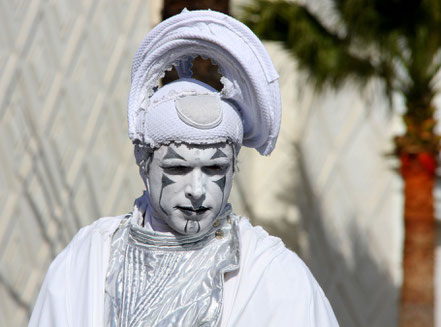 Bild: der Corso beim Limonenfest (Féte du Citron) in Menton