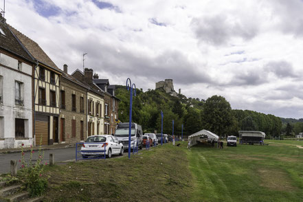 Bild: Wohnmobilreise Normandie, hier Les Andelys