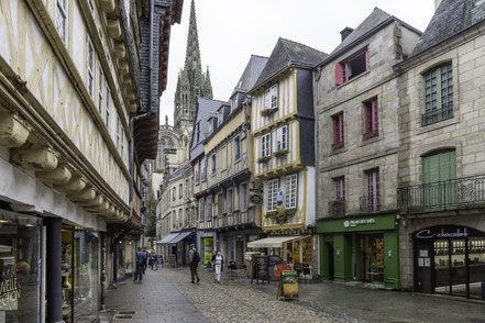 Bild: Altstadt von Quimper