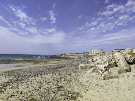 Bild: der Strand von Penhors 