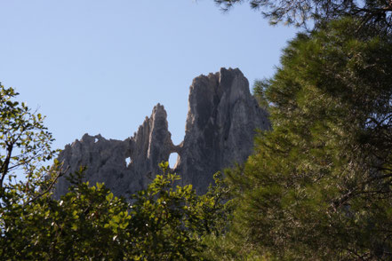 Bild: Wanderung in den Dentelles de Montmirail 