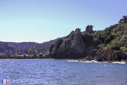 Bild: Küste bei Château La Napoule