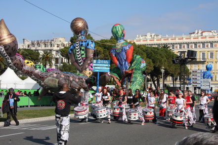 Bild: Fasching mit Blumencorso an der Côte d´Azur 