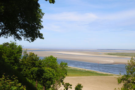 Bild: Die Somme bei Saint-Valery-sur-Somme