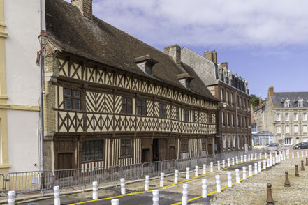 Bild: Maison Hernri IV in Saint-Valery-en-Caux