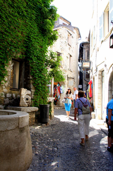 Bild: in der Rue Grande in St.-Paul de Vence