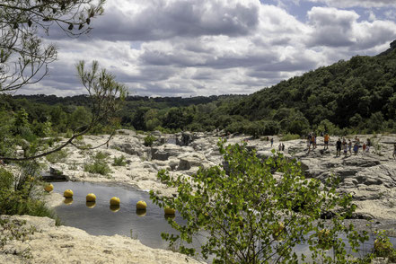 Bild: Cascades de Sautadet bei La Roque-sur-Cèze 