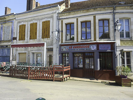 Bild: Straße in Treigny 