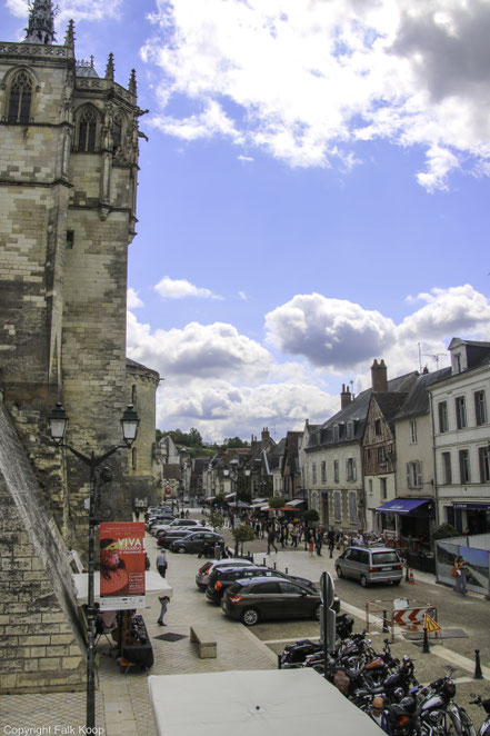 Bild: Auf dem Weg zum Château d´Amboise