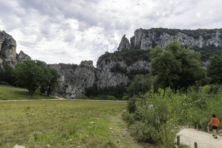 Bild: Auf dem Weg zum Pont d´Arc, Ardèche